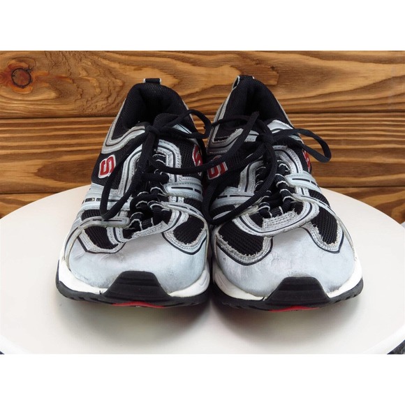 SKECHERS Sz‎ 10 Sneaker Silver Synthetic Men Medium (D, M) Athletic - Picture 3 of 11